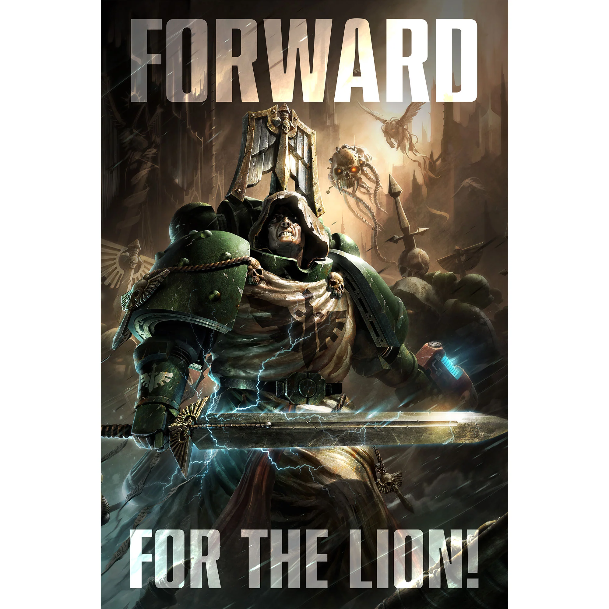 Dark Angels For The Lion Poster