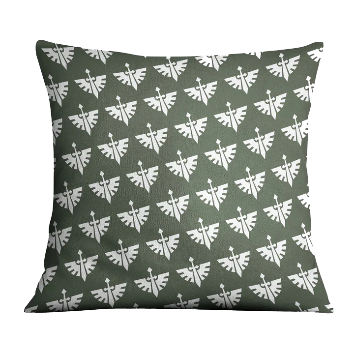 Dark Angels Repeat Pattern Cushion