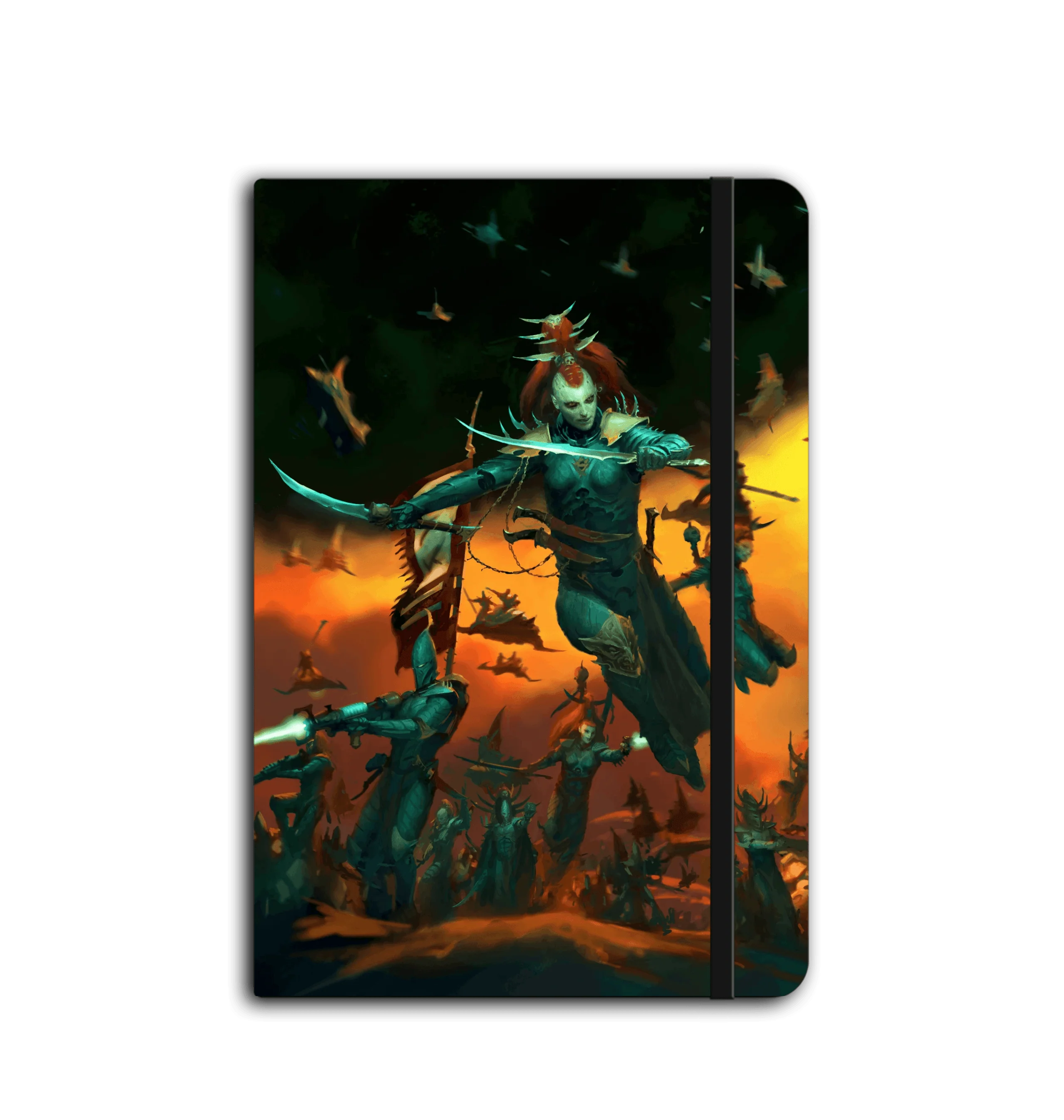 Drukhari Art Unruled Notebook