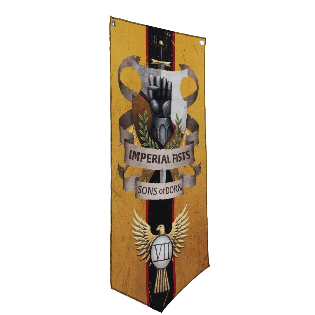 Warhammer The Horus Heresy Imperial Fists Wall Banner