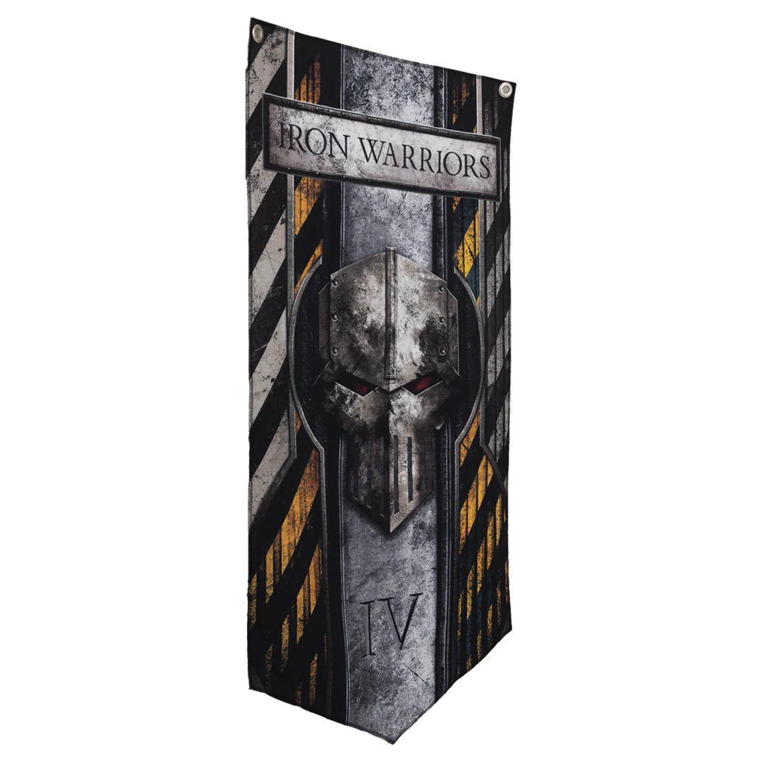 605-warhammer-the-horus-heresy-iron-warriors-wall-banner-2.webp Warhammer The Horus Heresy Iron Warriors Wall Banner