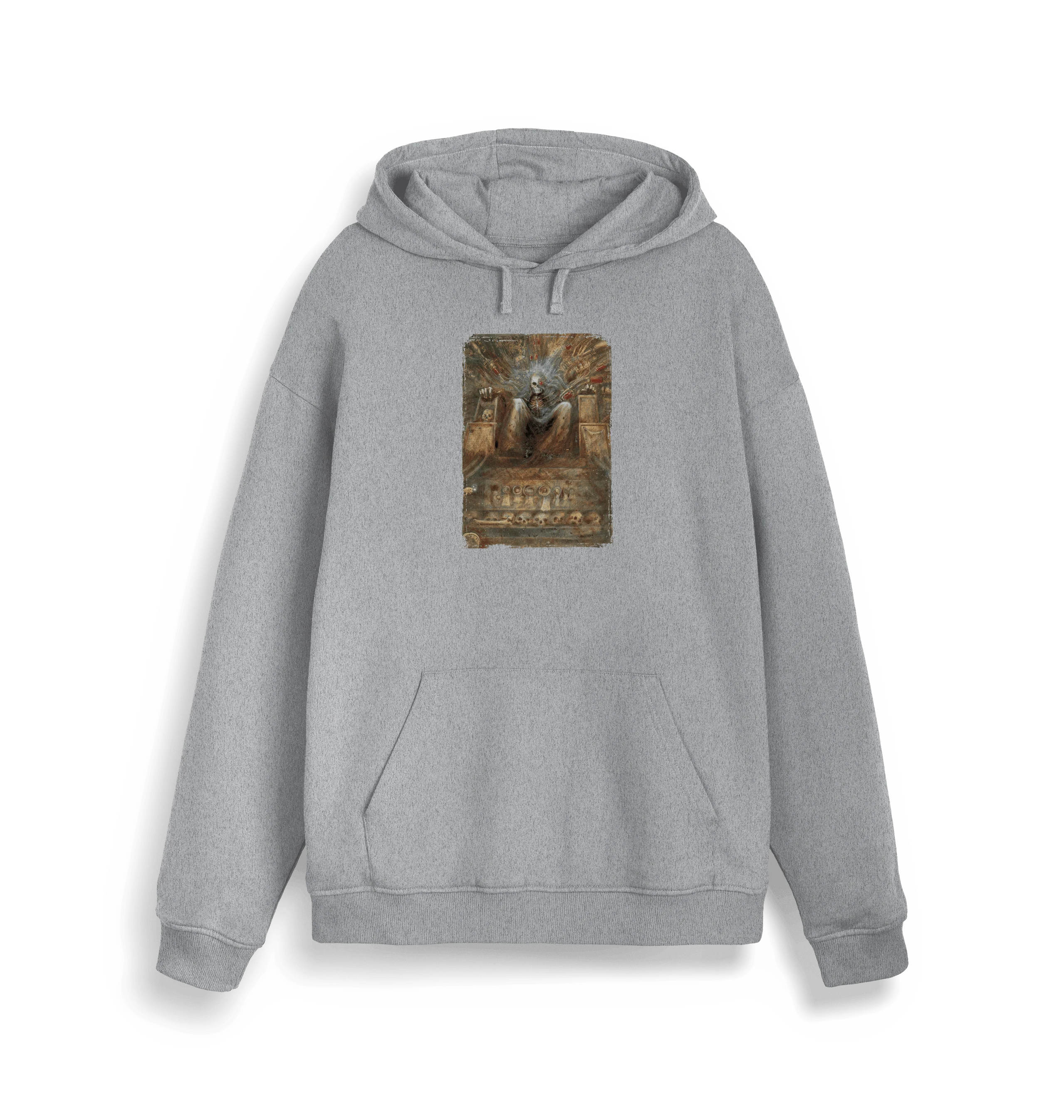 6454-heather-grey-xs-heather-grey-xs-variation-1.webp GRIMDARK - The Golden Throne Hoodie