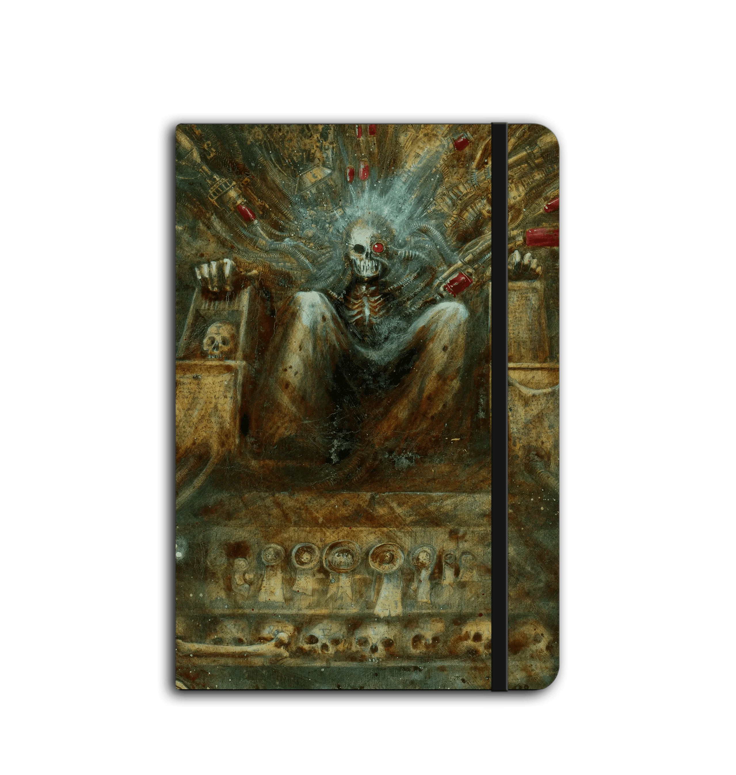 GRIMDARK - The Golden Throne Unruled Notebook