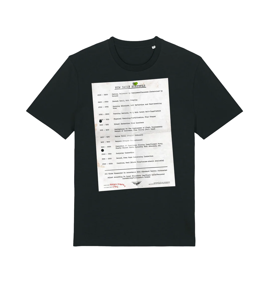 6509-guardsmen-daily-schedule-t-shirt-5.webp Guardsmen Daily Schedule T Shirt