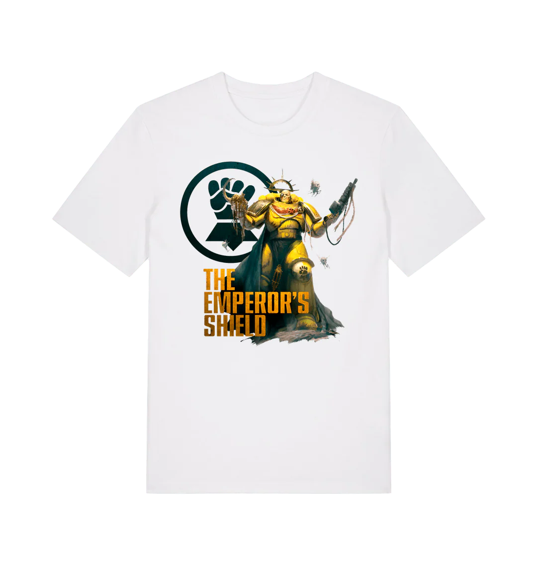 Imperial Fists Emperor's Shield White T Shirt