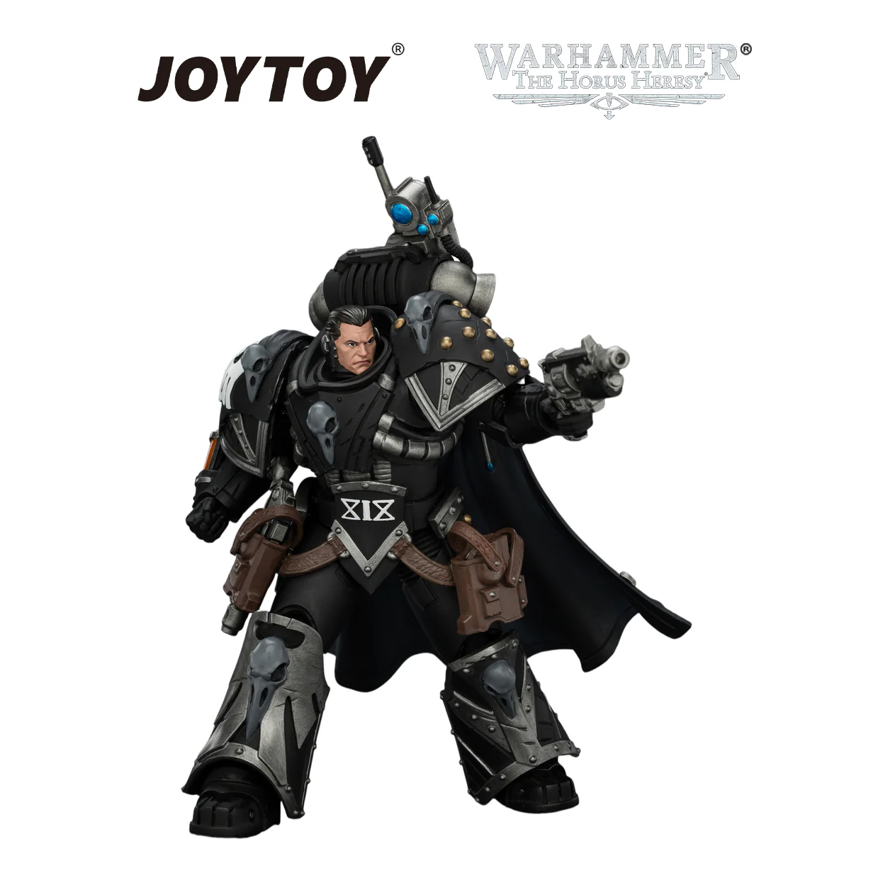 JOYTOY Warhammer The Horus Heresy - Raven Guard, Kaedes Nex, The Blood Crow, with Fulcrum Hand Cannons (1/18 Scale) Preorder