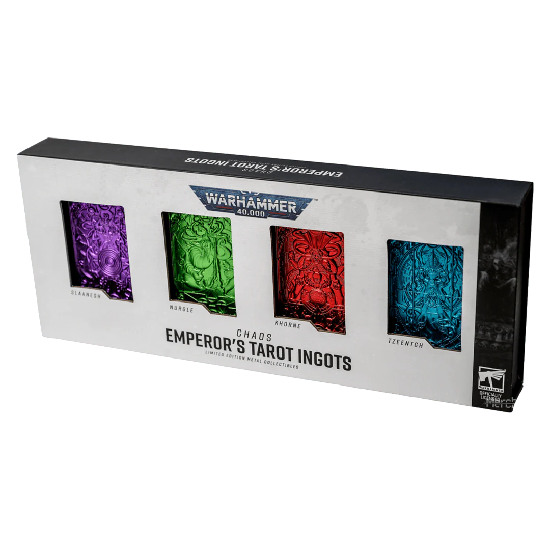 Warhammer 40,000: Imperial Tarot Ingot - Gods (4 Pack)