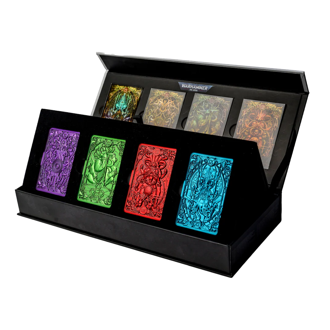 Warhammer 40,000: Imperial Tarot Ingot - Gods (4 Pack)