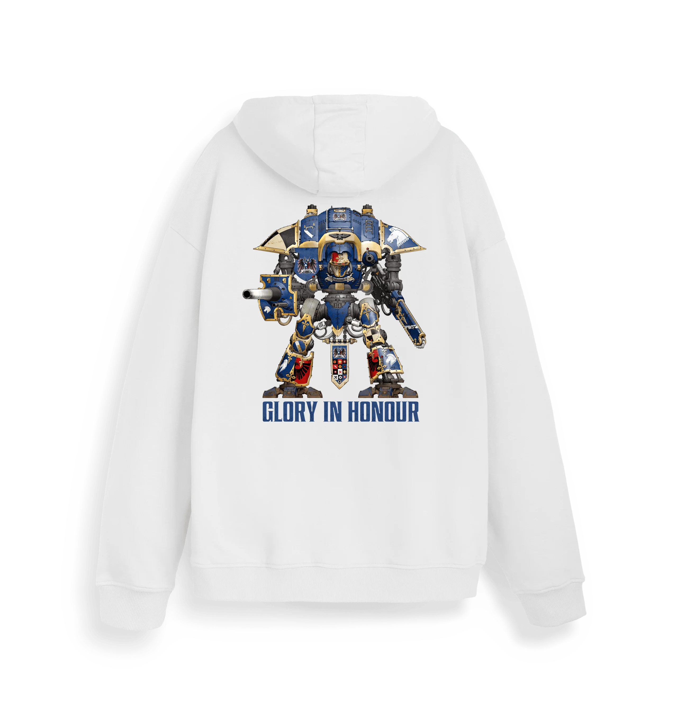 Imperial Knights White Hoodie