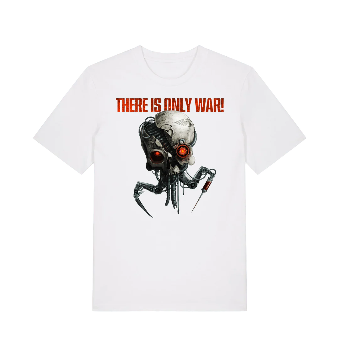 6888-imperium-there-is-only-war-white-t-shirt-1.webp Imperium "There is Only War!" White T Shirt