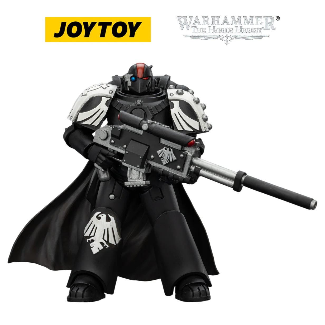 JOYTOY Warhammer The Horus Heresy - Raven Guard Mor Deythan Shade with Nemesis Bolt Rifle (1/18 Scale)