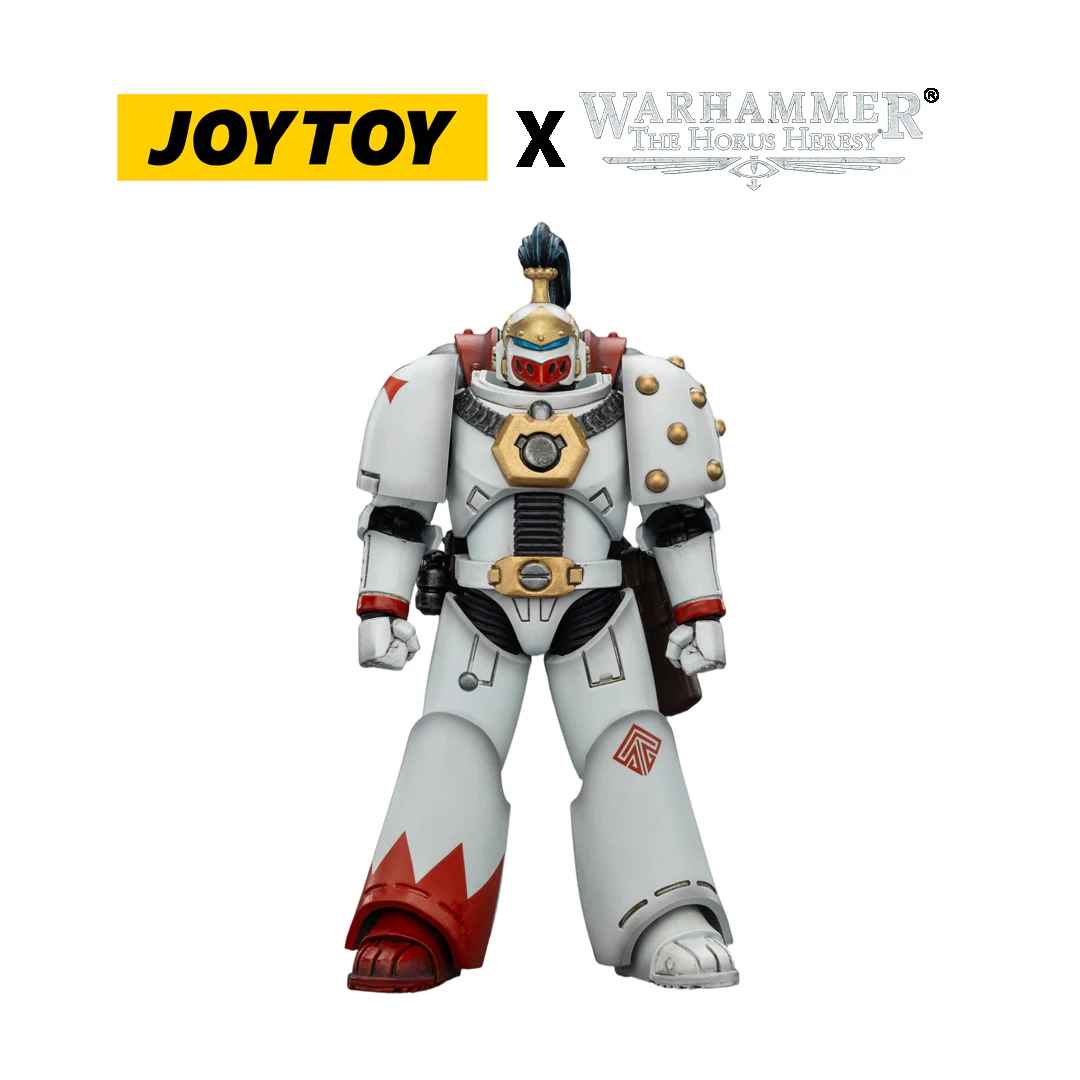 JoyToy Warhammer The Horus Heresy Action Figure - White Scars, MKVI Tactical Legionary (1/18 Scale)