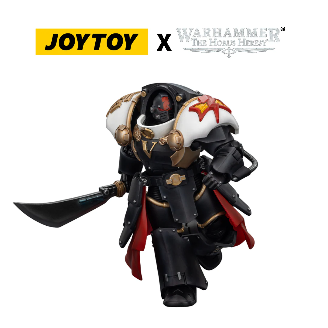 JoyToy Warhammer The Horus Heresy Action Figure - White Scars, Ebon Keshig Kharash 1 with Power Glaive (1/18 Scale) Preorder........