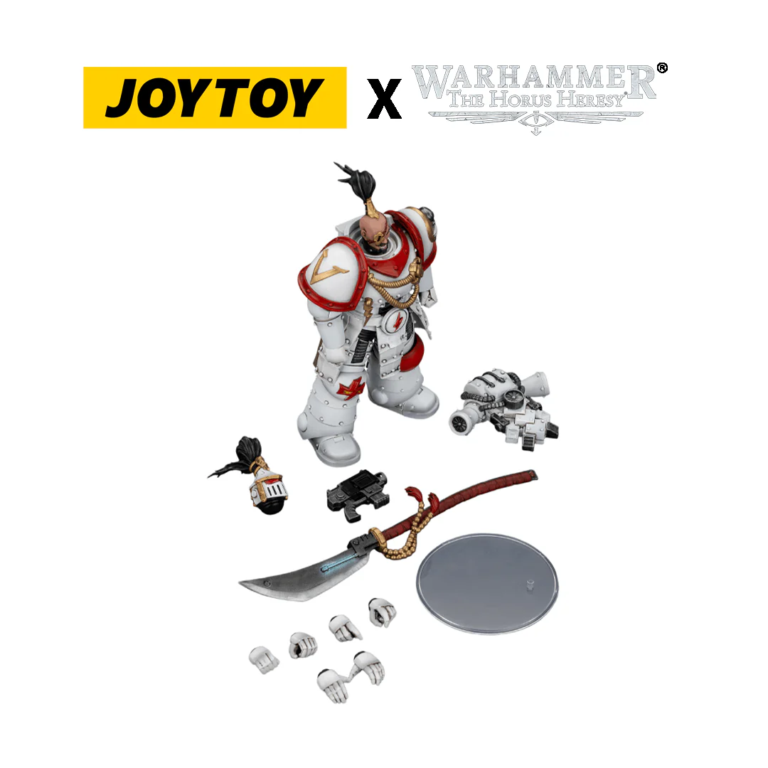 JoyToy Warhammer The Horus Heresy Action Figure - White Scars, Legion Praetor (1/18 Scale) Preorder....