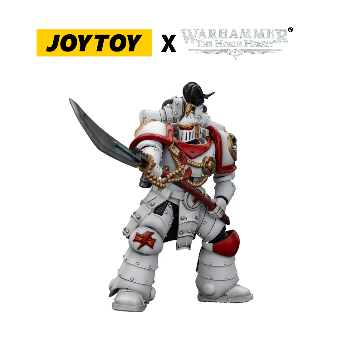 JoyToy Warhammer The Horus Heresy Action Figure - White Scars, Legion Praetor (1/18 Scale) Preorder....