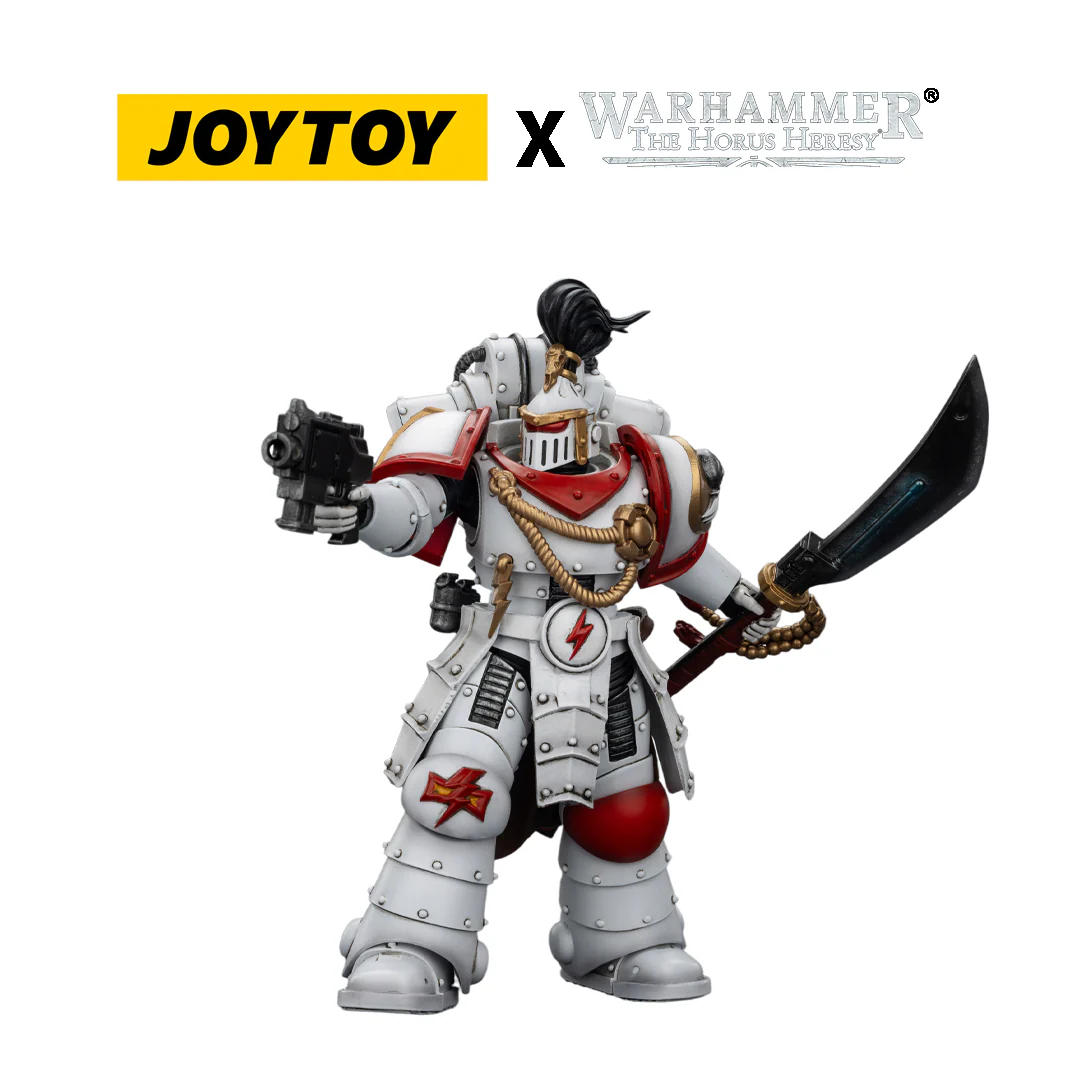 JoyToy Warhammer The Horus Heresy Action Figure - White Scars, Legion Praetor (1/18 Scale) Preorder....