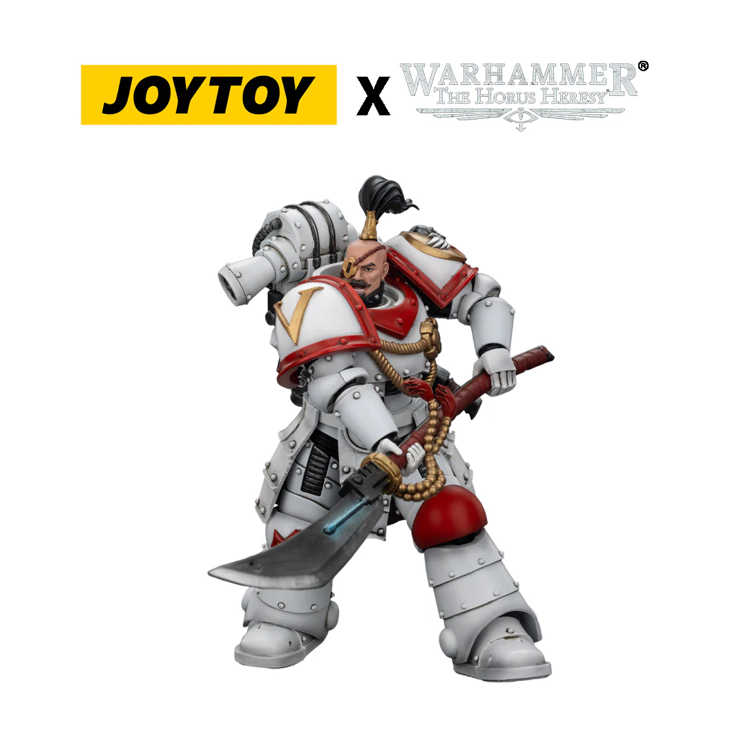 JoyToy Warhammer The Horus Heresy Action Figure - White Scars, Legion Praetor (1/18 Scale) Preorder....