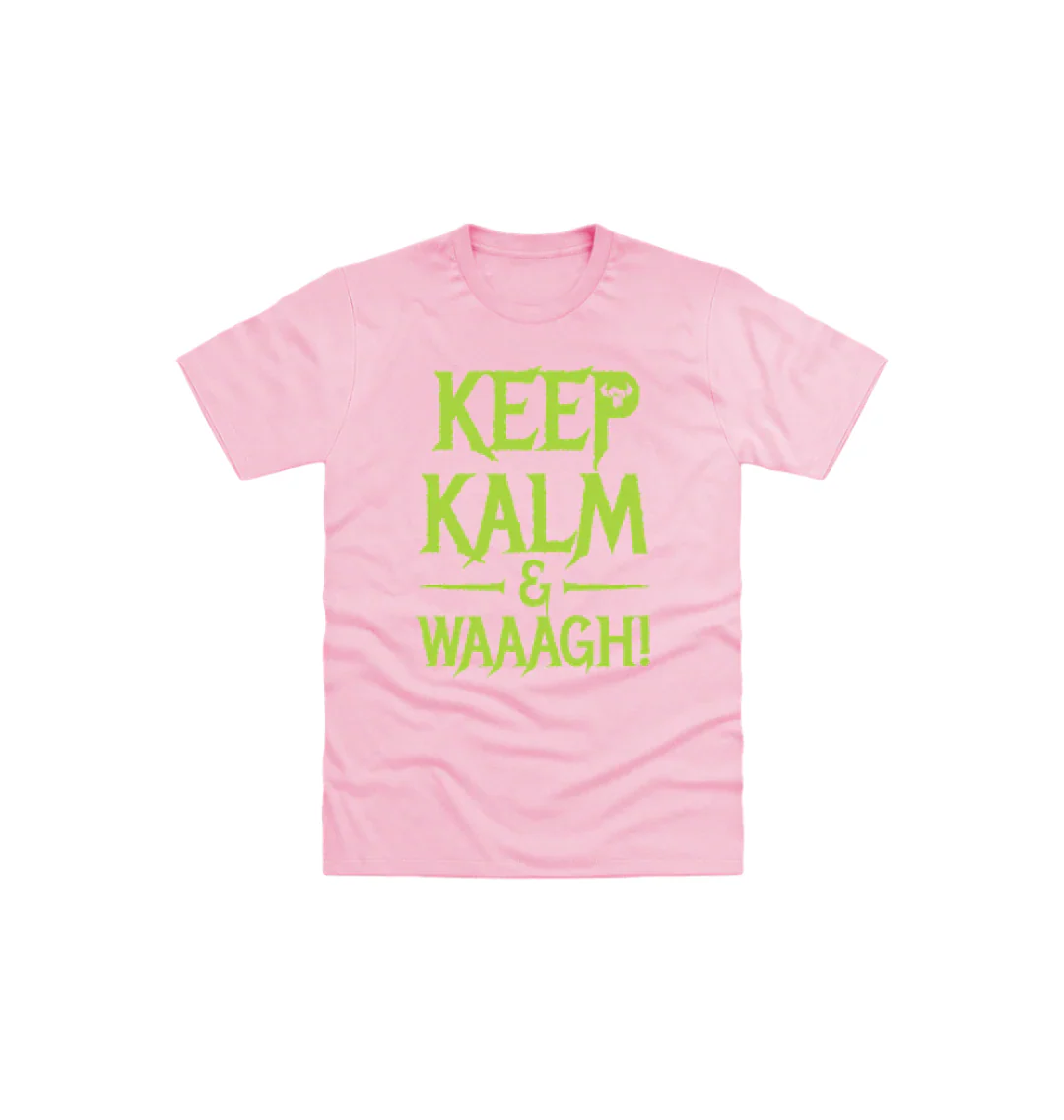 Keep Kalm And Waaagh! Kids T Shirt
