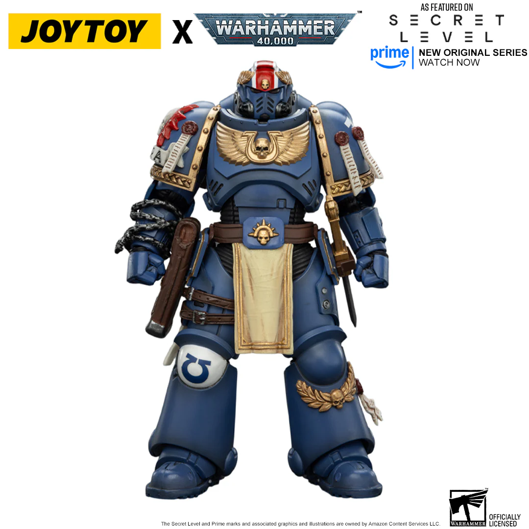JoyToy Warhammer 40,000 Action Figure - Titus with Laurels of Victory (1/18 Scale)