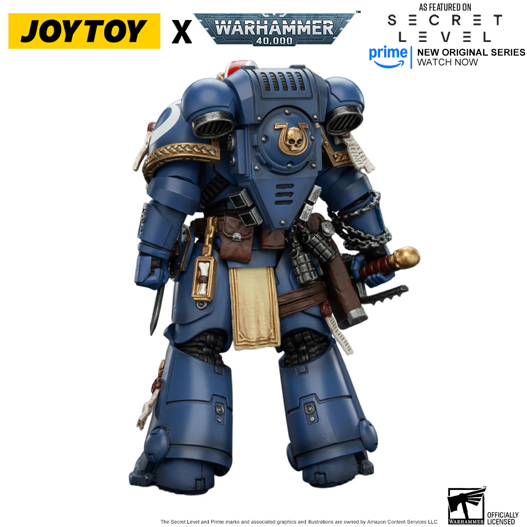 JoyToy Warhammer 40,000 Action Figure - Titus with Laurels of Victory (1/18 Scale)