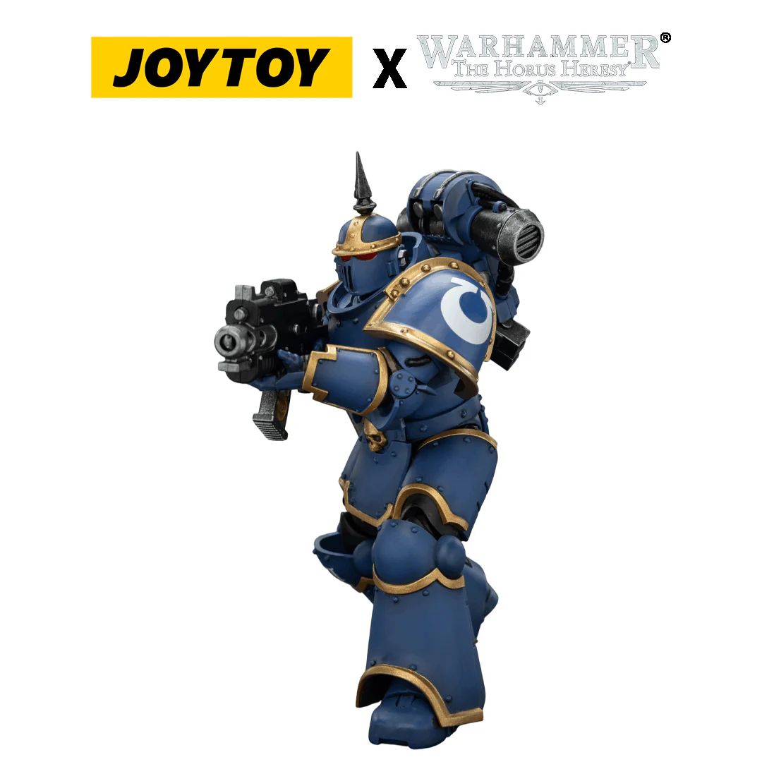 JoyToy Warhammer The Horus Heresy Action Figure - Ultramarines, MKIII Legionary (1/18 Scale) Preorder.
