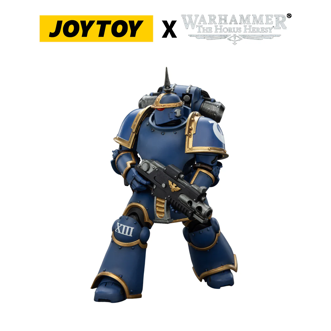 JoyToy Warhammer The Horus Heresy Action Figure - Ultramarines, MKIII Legionary (1/18 Scale) Preorder.