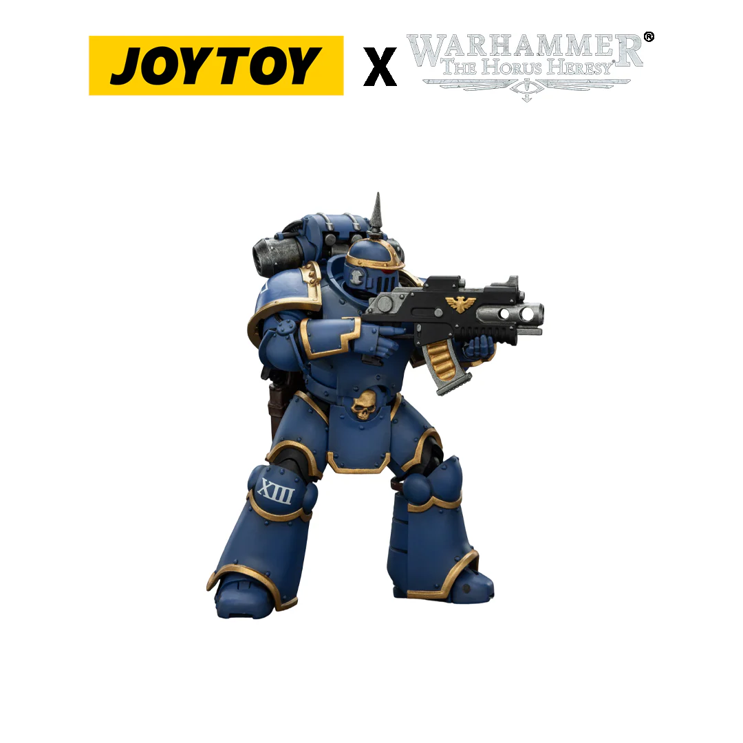 JoyToy Warhammer The Horus Heresy Action Figure - Ultramarines, MKIII Legionary (1/18 Scale) Preorder.