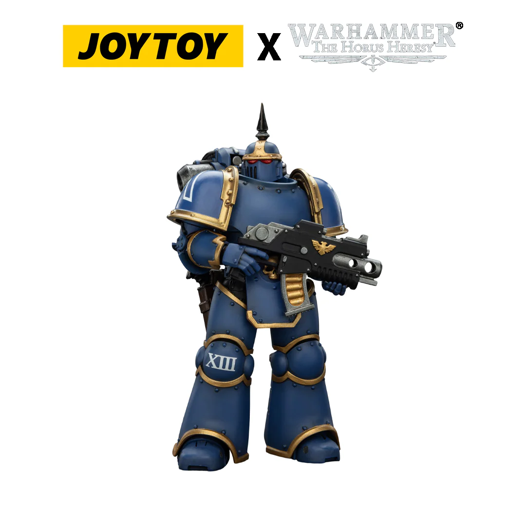 JoyToy Warhammer The Horus Heresy Action Figure - Ultramarines, MKIII Legionary (1/18 Scale) Preorder.