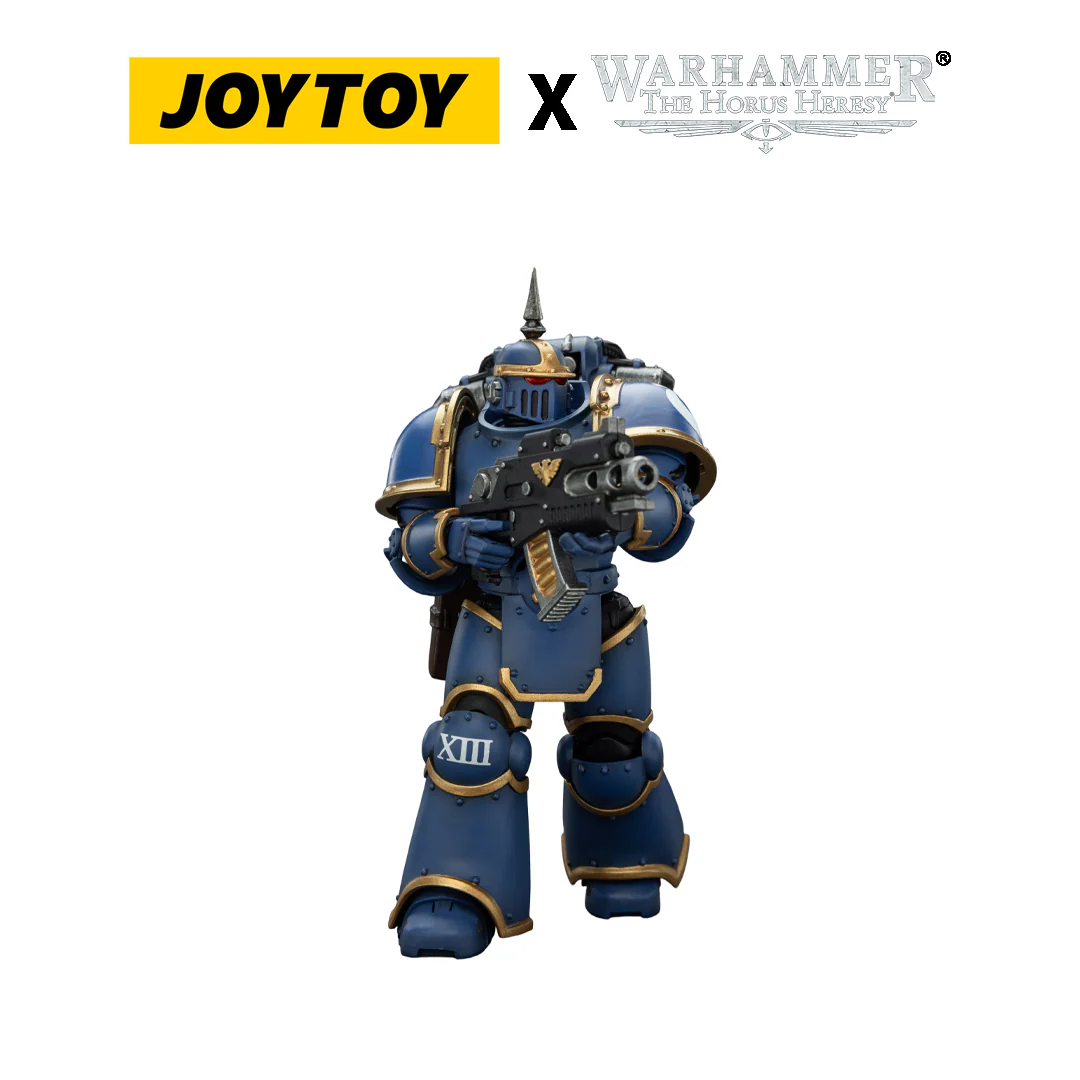 JoyToy Warhammer The Horus Heresy Action Figure - Ultramarines, MKIII Legionary (1/18 Scale) Preorder.