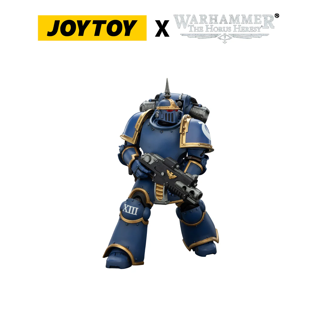 JoyToy Warhammer The Horus Heresy Action Figure - Ultramarines, MKIII Legionary (1/18 Scale) Preorder.