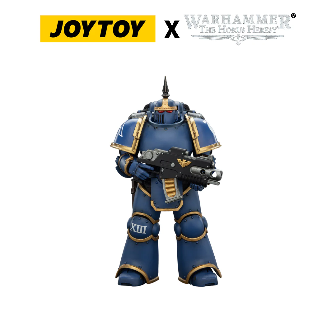 JoyToy Warhammer The Horus Heresy Action Figure - Ultramarines, MKIII Legionary (1/18 Scale) Preorder.