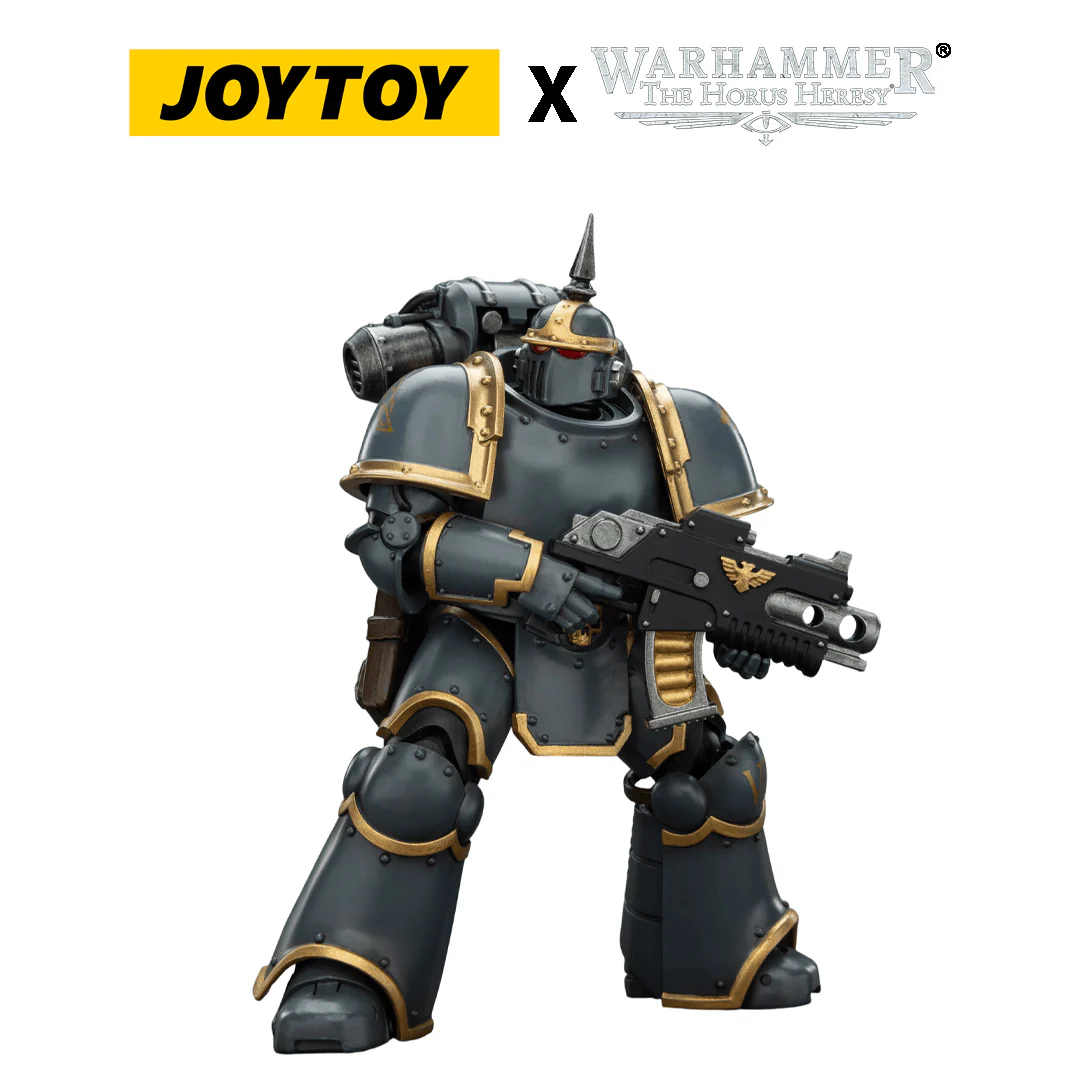 JoyToy Warhammer The Horus Heresy Action Figure - Space Wolves, MKIII Legionary (1/18 Scale) Preorder.