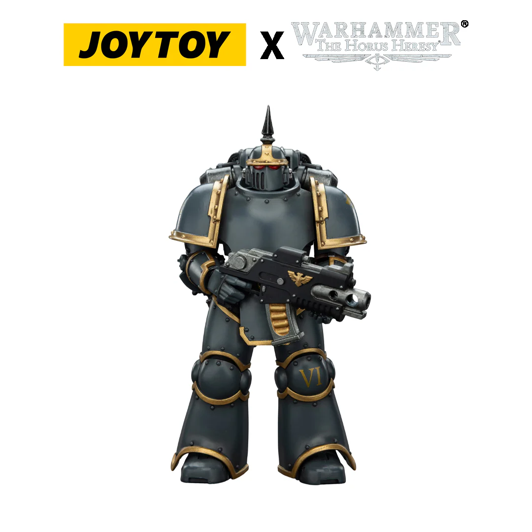 JoyToy Warhammer The Horus Heresy Action Figure - Space Wolves, MKIII Legionary (1/18 Scale) Preorder.
