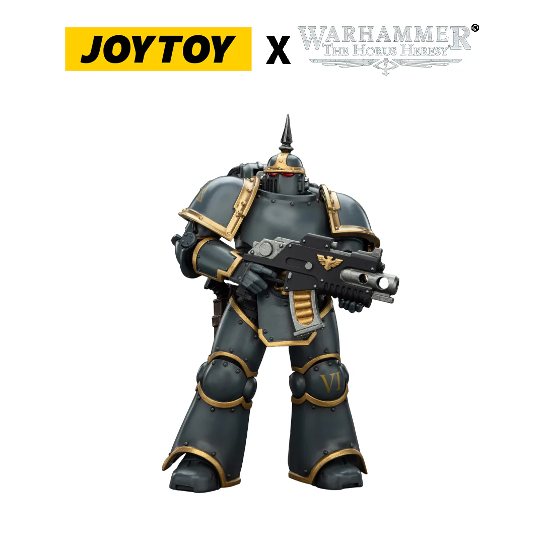 JoyToy Warhammer The Horus Heresy Action Figure - Space Wolves, MKIII Legionary (1/18 Scale) Preorder.