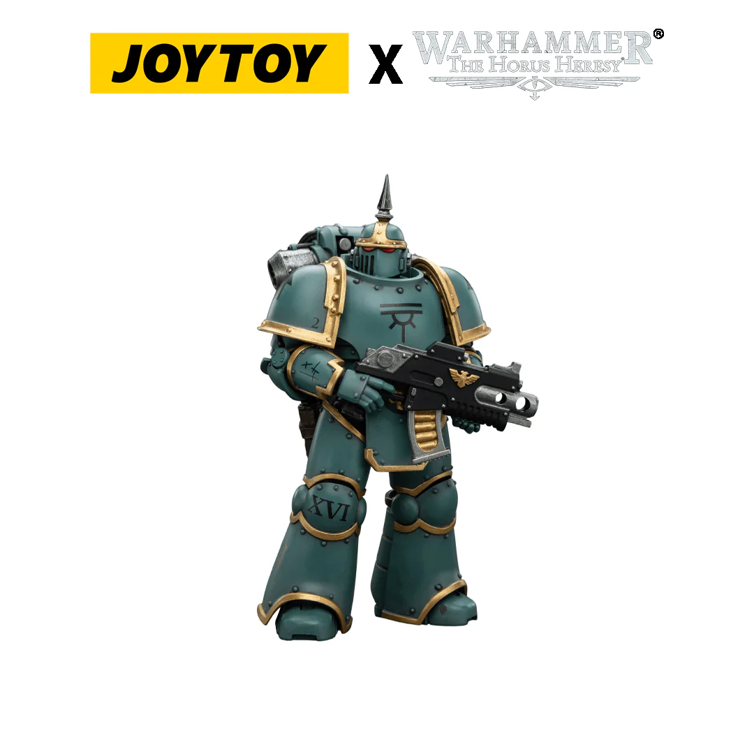 JoyToy Warhammer The Horus Heresy Action Figure - Sons of Horus, MKIII Legionary (1/18 Scale) Preorder.