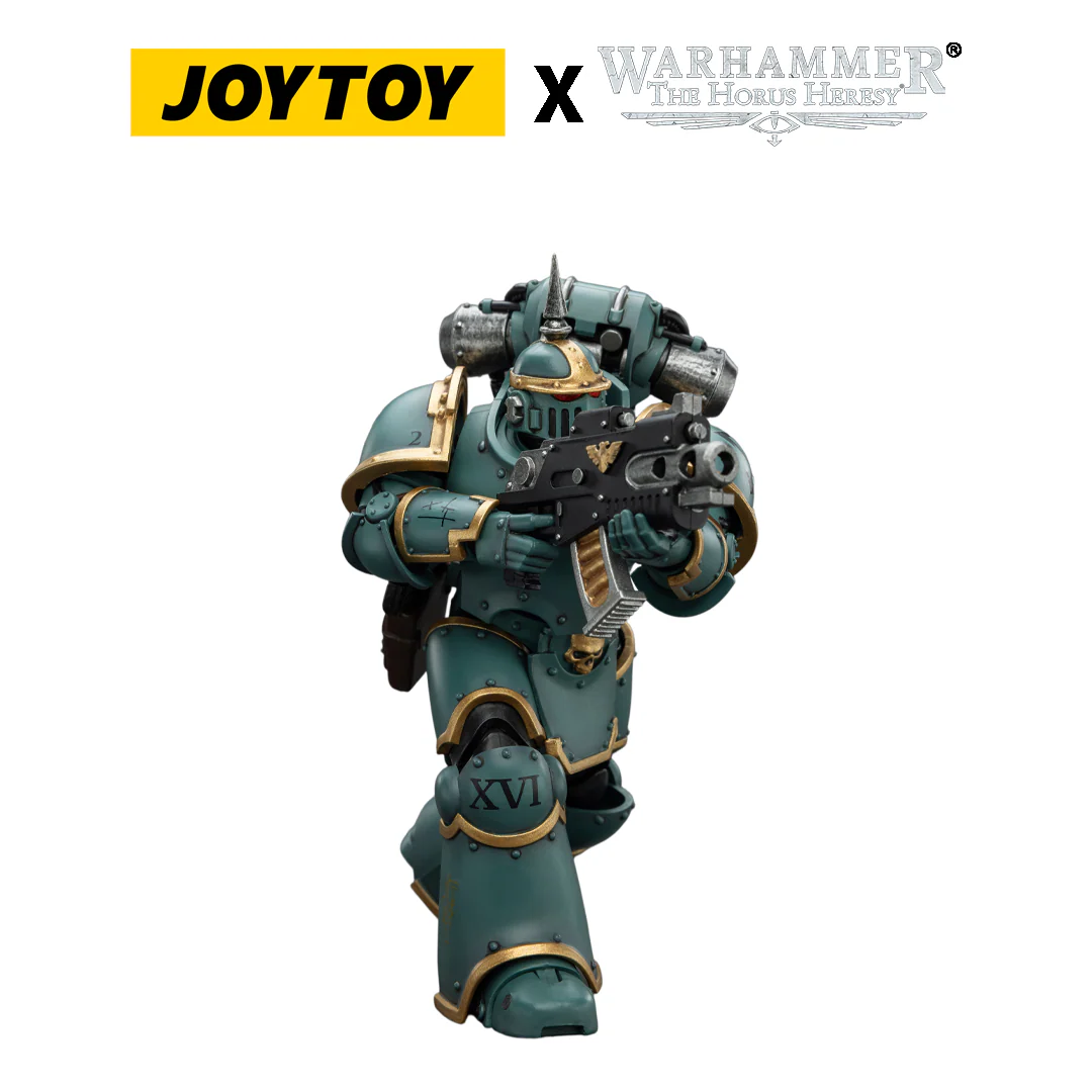 JoyToy Warhammer The Horus Heresy Action Figure - Sons of Horus, MKIII Legionary (1/18 Scale) Preorder.