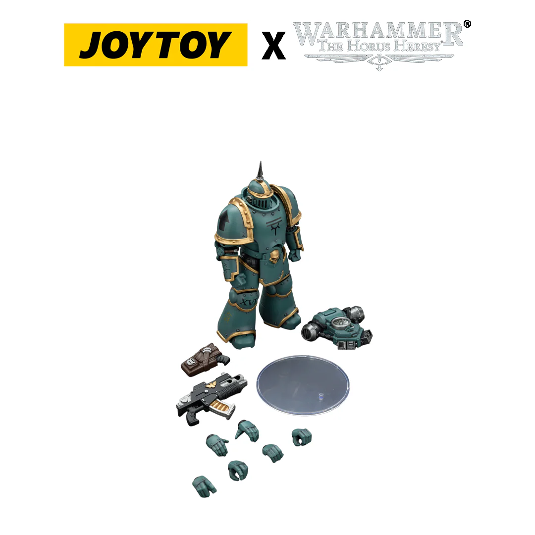 JoyToy Warhammer The Horus Heresy Action Figure - Sons of Horus, MKIII Legionary (1/18 Scale) Preorder.