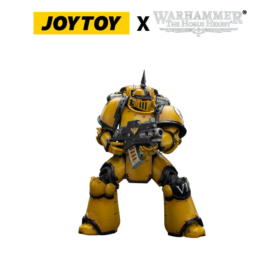 JoyToy Warhammer The Horus Heresy Action Figure - Imperial Fists, MKIII Legionary (1/18 Scale) Preorder.