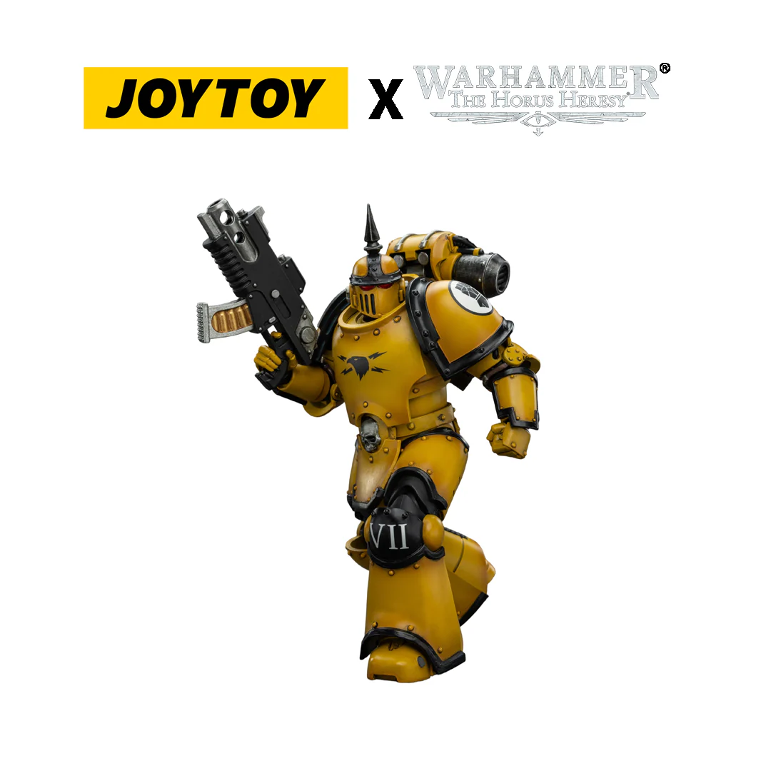 JoyToy Warhammer The Horus Heresy Action Figure - Imperial Fists, MKIII Legionary (1/18 Scale) Preorder.