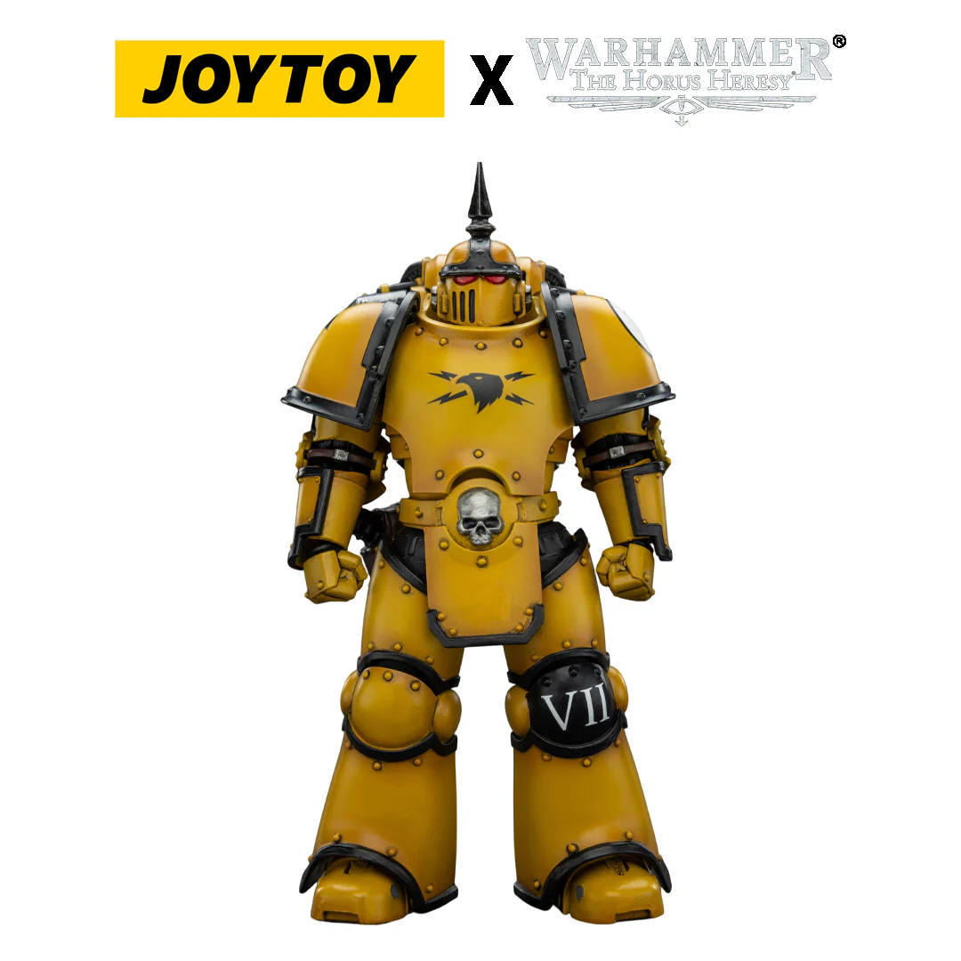 JoyToy Warhammer The Horus Heresy Action Figure - Imperial Fists, MKIII Legionary (1/18 Scale) Preorder.