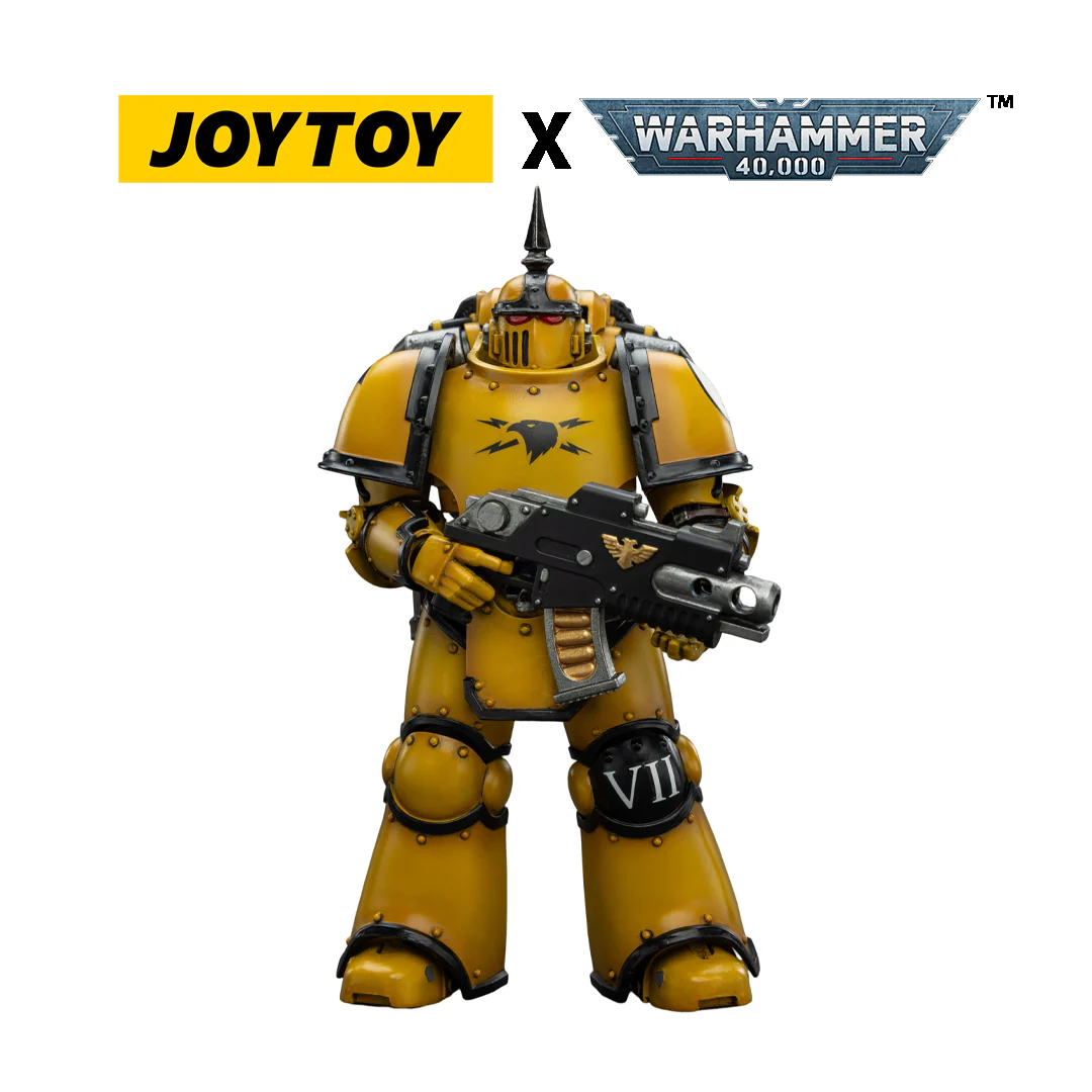 JoyToy Warhammer The Horus Heresy Action Figure - Imperial Fists, MKIII Legionary (1/18 Scale) Preorder.