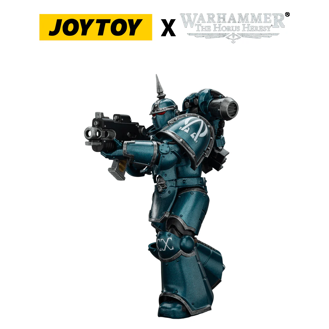 JoyToy Warhammer The Horus Heresy Action Figure - Alpha Legion, MKIII Legionary (1/18 Scale) Preorder.