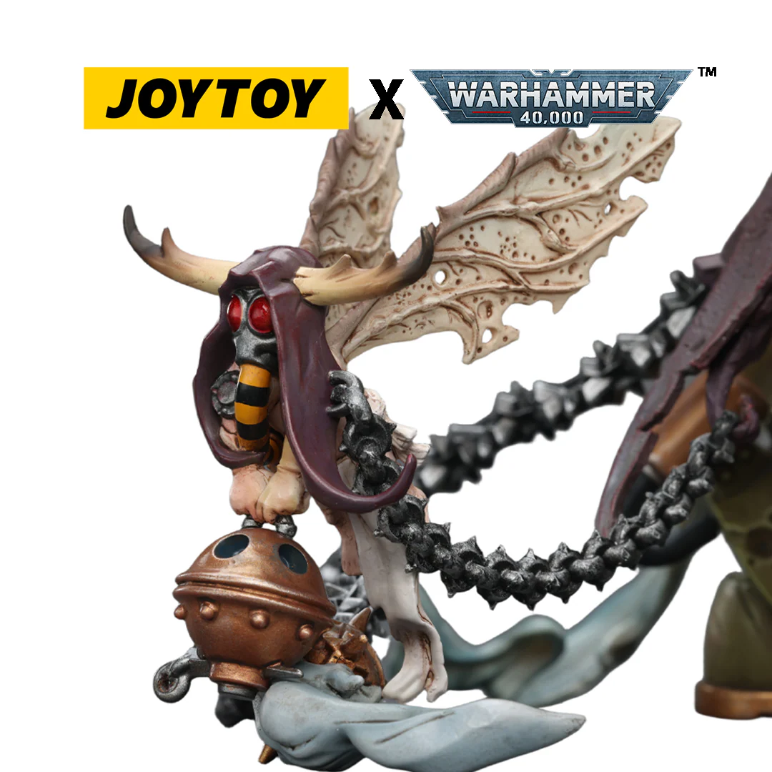 JoyToy Warhammer 40,000 Action Figure -  Mortarion, Daemon Primarch of Nurgle (1/18 Scale)