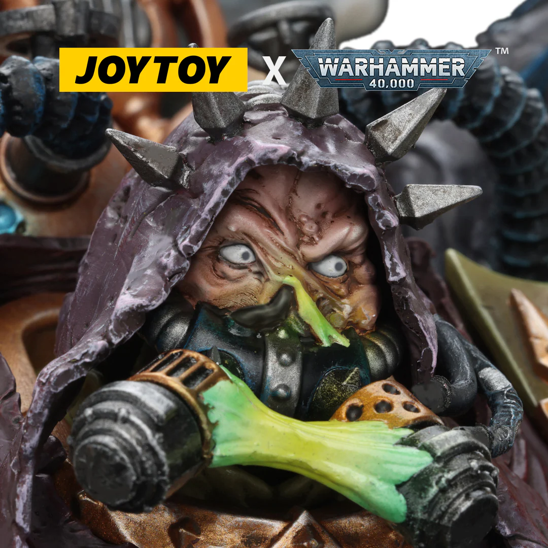 JoyToy Warhammer 40,000 Action Figure -  Mortarion, Daemon Primarch of Nurgle (1/18 Scale)