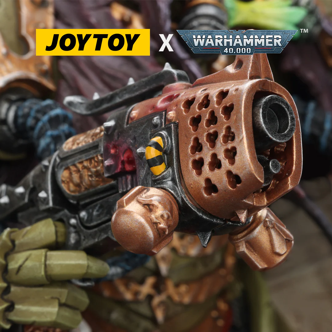 JoyToy Warhammer 40,000 Action Figure -  Mortarion, Daemon Primarch of Nurgle (1/18 Scale)