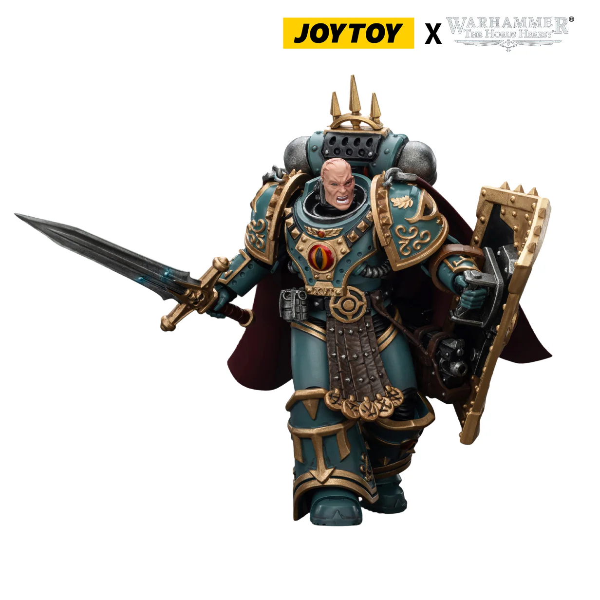 JoyToy Warhammer The Horus Heresy Action Figure - Sons of Horus ‘Little’ Horus Aximand, Captain of the 5th Company (1/18 Scale)