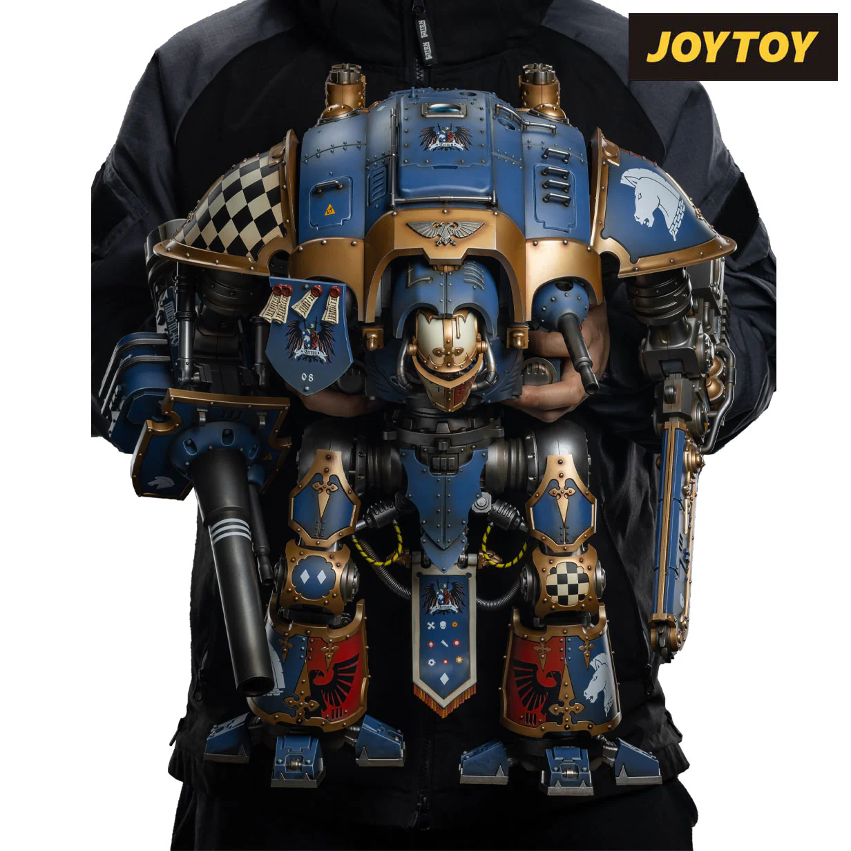 JoyToy Warhammer: 40,000 Action Figure - Imperial Knights, House Terryn, Knight Paladin (1/18 Scale)