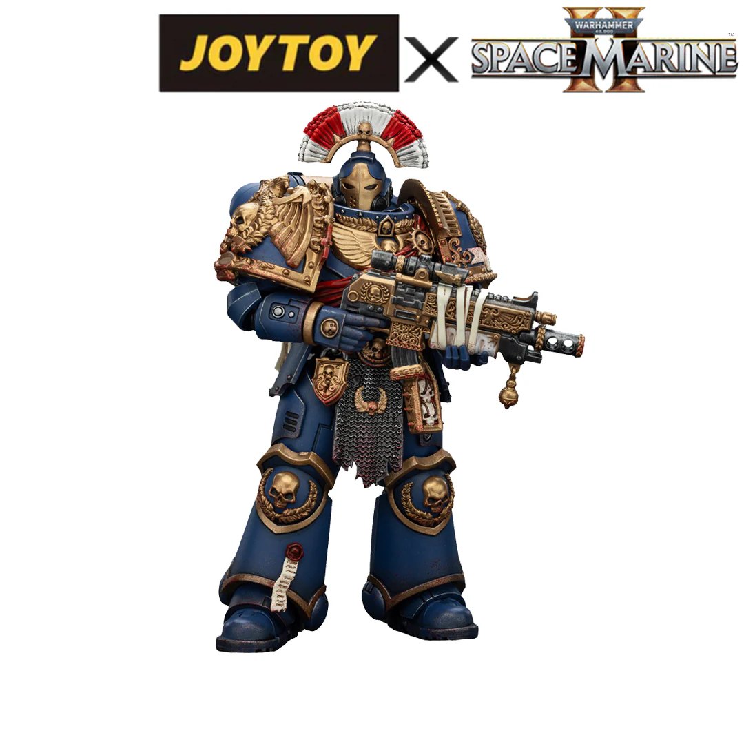 770-joytoy-warhammer-40-000-space-marine-2-ultramarines-relic-secundus-armour-with-artificer-chainsword-bolt-pistol-and-bolt-rifle-1.webp JoyToy Warhammer 40,000 Space Marine 2, Ultramarines, Relic Secundus Armour with Artificer Chainsword, Bolt Pistol and Bolt Rifle