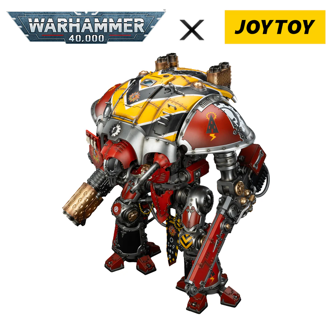 JoyToy Warhammer: 40,000 Action Figure - Imperial Knights, House Raven, Knight Errant (1/18 Scale)