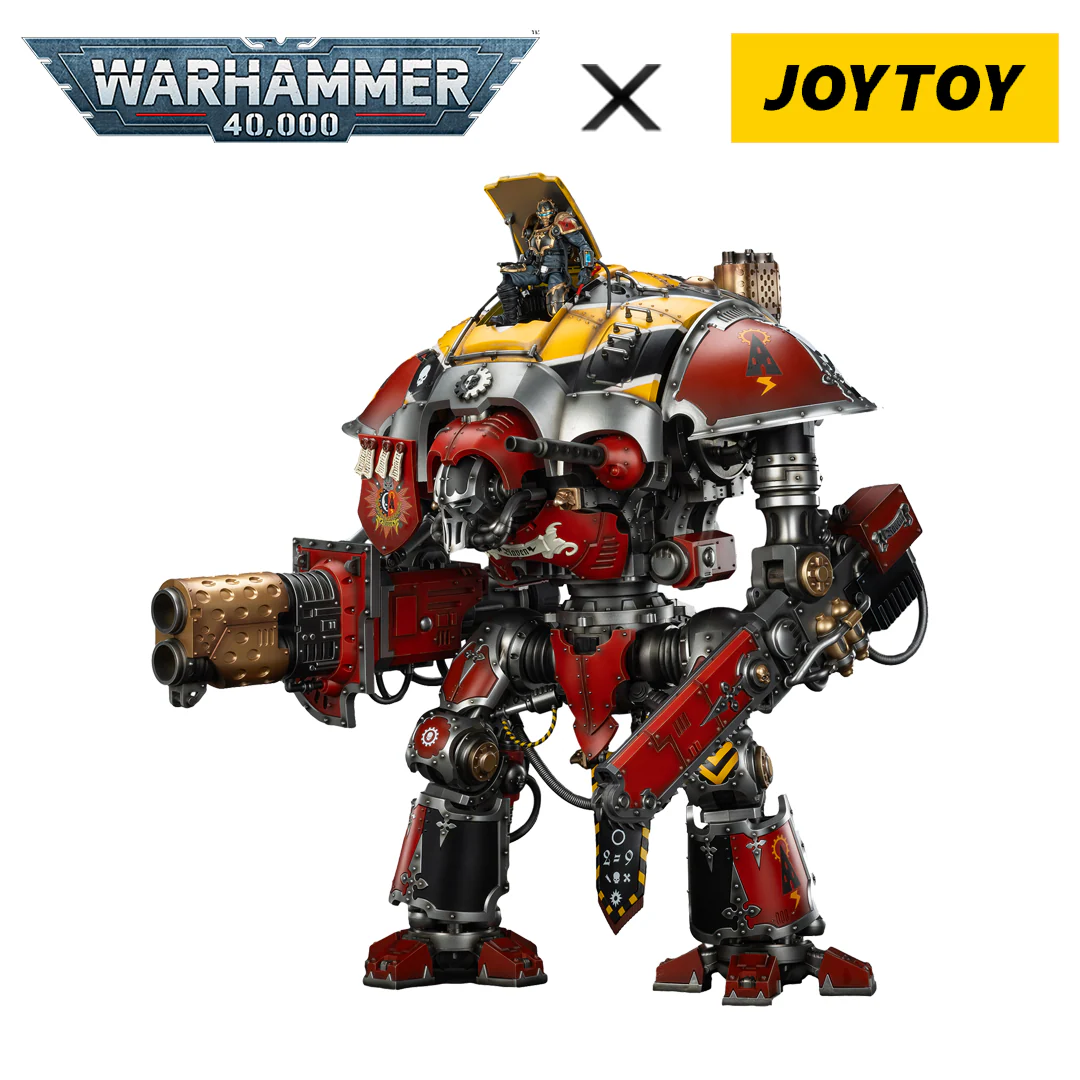 JoyToy Warhammer: 40,000 Action Figure - Imperial Knights, House Raven, Knight Errant (1/18 Scale)